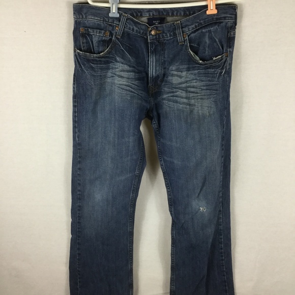 Levi's Other - LEVIS 507 SLIM BOOT 36X32 DISTRESSED